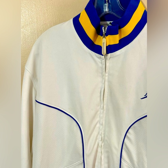 Retro Golden State Jordan Nike Warm-Up 5 Laney Jacket Size Large Rare - Picture 3 of 10